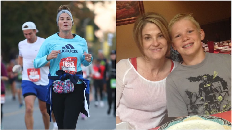 Lorna Hering told KWTX she thinks running helped save her life after her 15-year-old son Rhett...