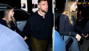 Taylor Swift and Travis Kelce hold hands on NYC date night