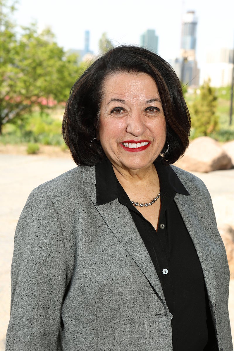 Teresa Cordova, UIC Photo by Jenny Fontaine