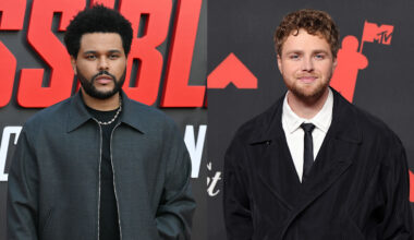 The Weeknd and Alex Warren