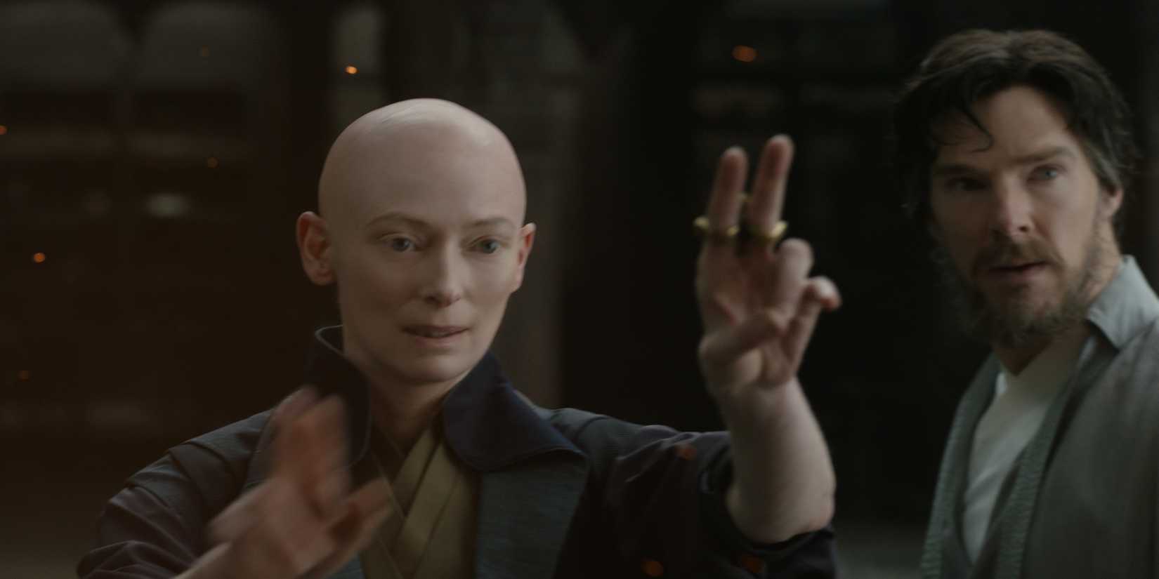 Tilda Swinton as The Ancient One in Doctor Strange (2016)