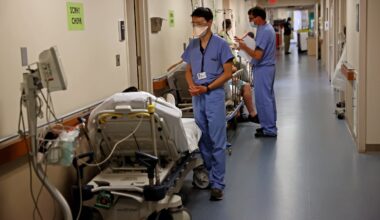 South Shore Hospital, photographed in 2022, is among the facilities that thousands of patients could lose access to amid two contract disputes with insurers.