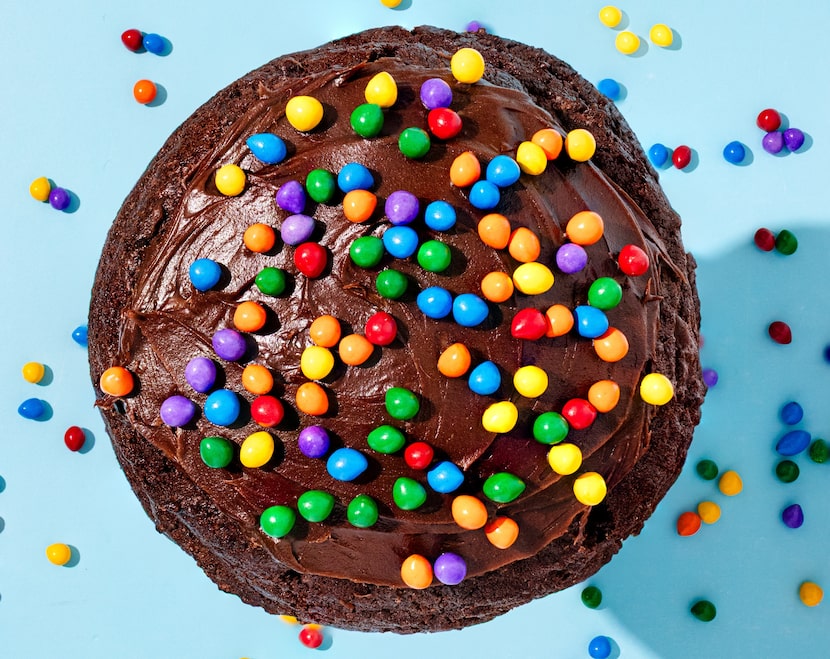 The Galaxy Brownie at Chip City Cookies is a nostalgic option for adults who remember the...