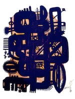 Living with MS, Hillsboro artist Lindsey Holcomb says she feels triumphant when she paints bold, sweeping arcs in her Torii series.