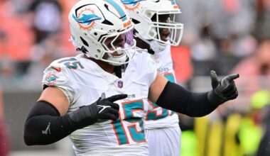 Dolphins trade linebacker Jaelan Phillips to Eagles: Sources