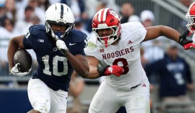 Ranking 136 college football teams after Week 11: Indiana drops a spot after Happy Valley escape