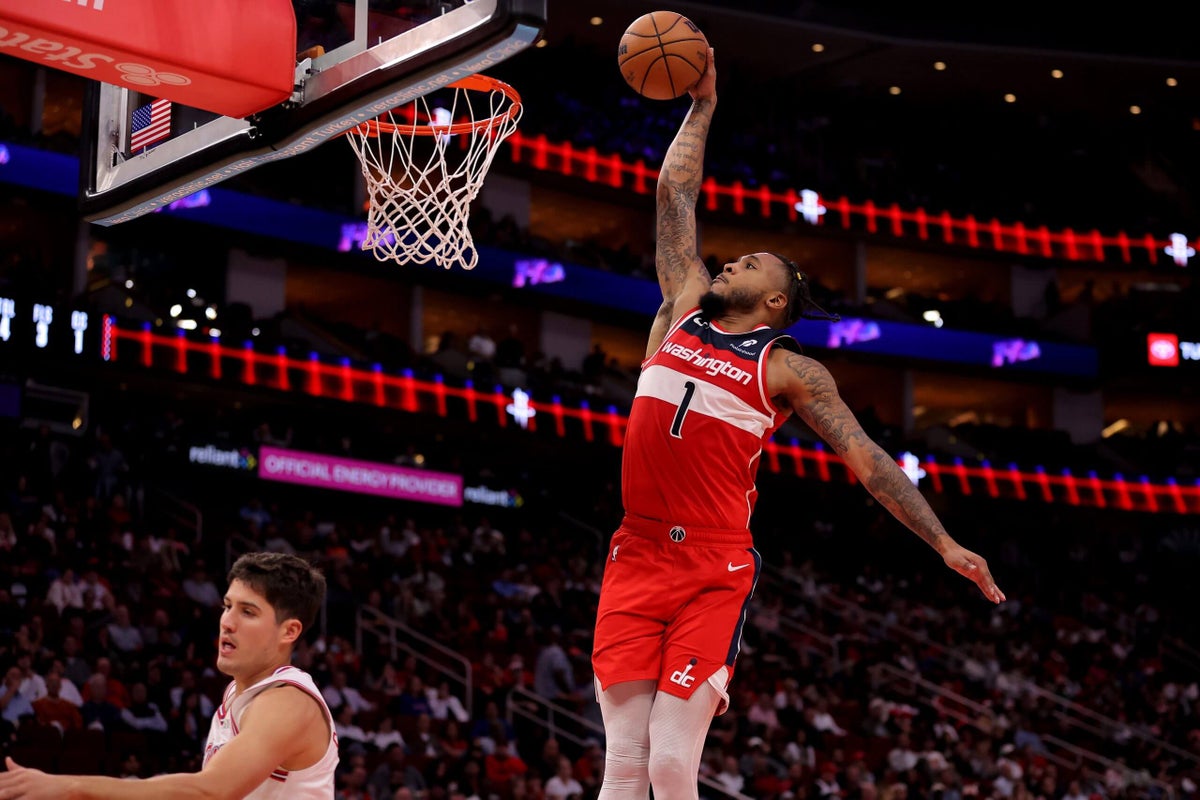 Wizards’ Cam Whitmore shows his potential — and flaws — in Houston return