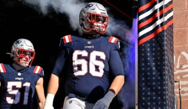 Patriots rookie left tackle Will Campbell to miss ‘a couple of weeks’ with knee injury