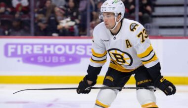 Bruins’ Charlie McAvoy injured after taking slap shot to face: ‘Praying for him’