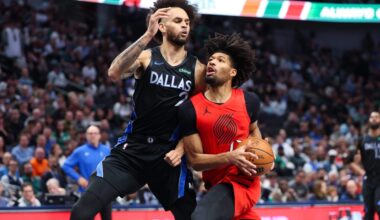 Mavericks’ Dereck Lively experiencing ‘swelling and discomfort’ in surgically repaired foot