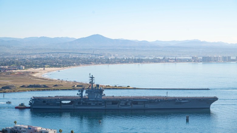 USS Abraham Lincoln deploys