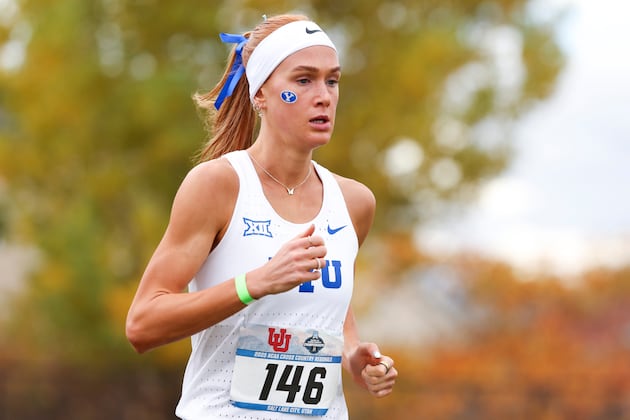 Jane Hedengren finishes first at NCAA cross-country regional – Deseret News