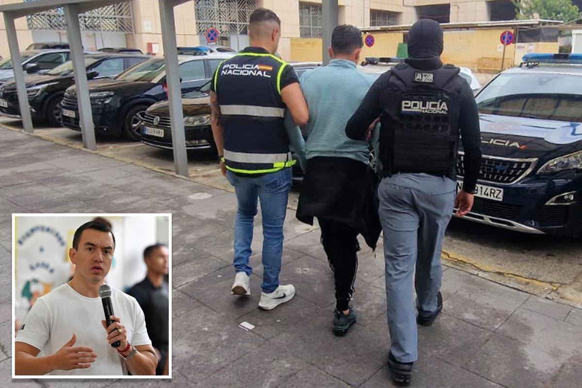 Ecuadorian drug kingpin Wilmer 'Pipo' Chavarria arrested in Spain 4 years after faking his death