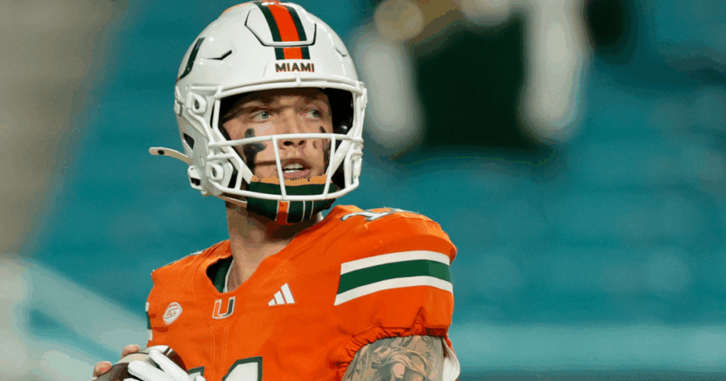 Miami QB Carson Beck