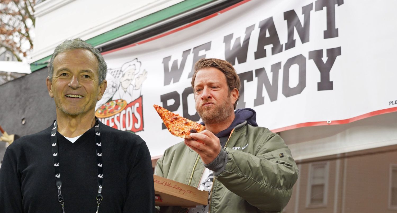 Dave Portnoy would like to slap Bob Iger across the face with a pizza slice