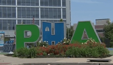 Philadelphia Housing Authority sign on Ridge Avenue