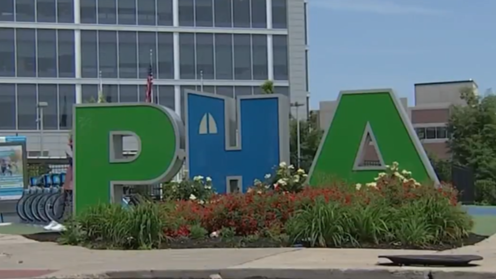 Philadelphia Housing Authority sign on Ridge Avenue