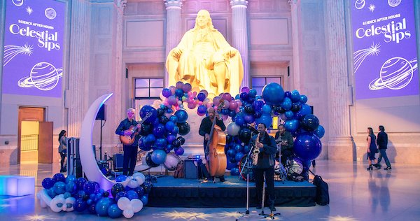 ‘Celestial Sips’ turns the Franklin Institute into a stargazing cocktail party