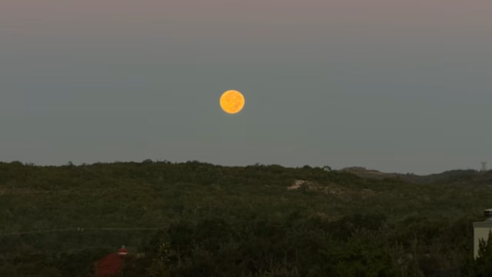 KSAT Connect photos show Beaver Supermoon lighting up San Antonio 🌕