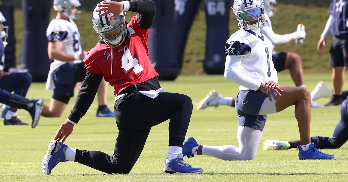 Why the Dallas Cowboys have practiced outside this week despite wet weather