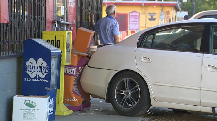 Man hospitalized with ‘possible critical injuries’ after crash involving commercial vehicle, SAPD says