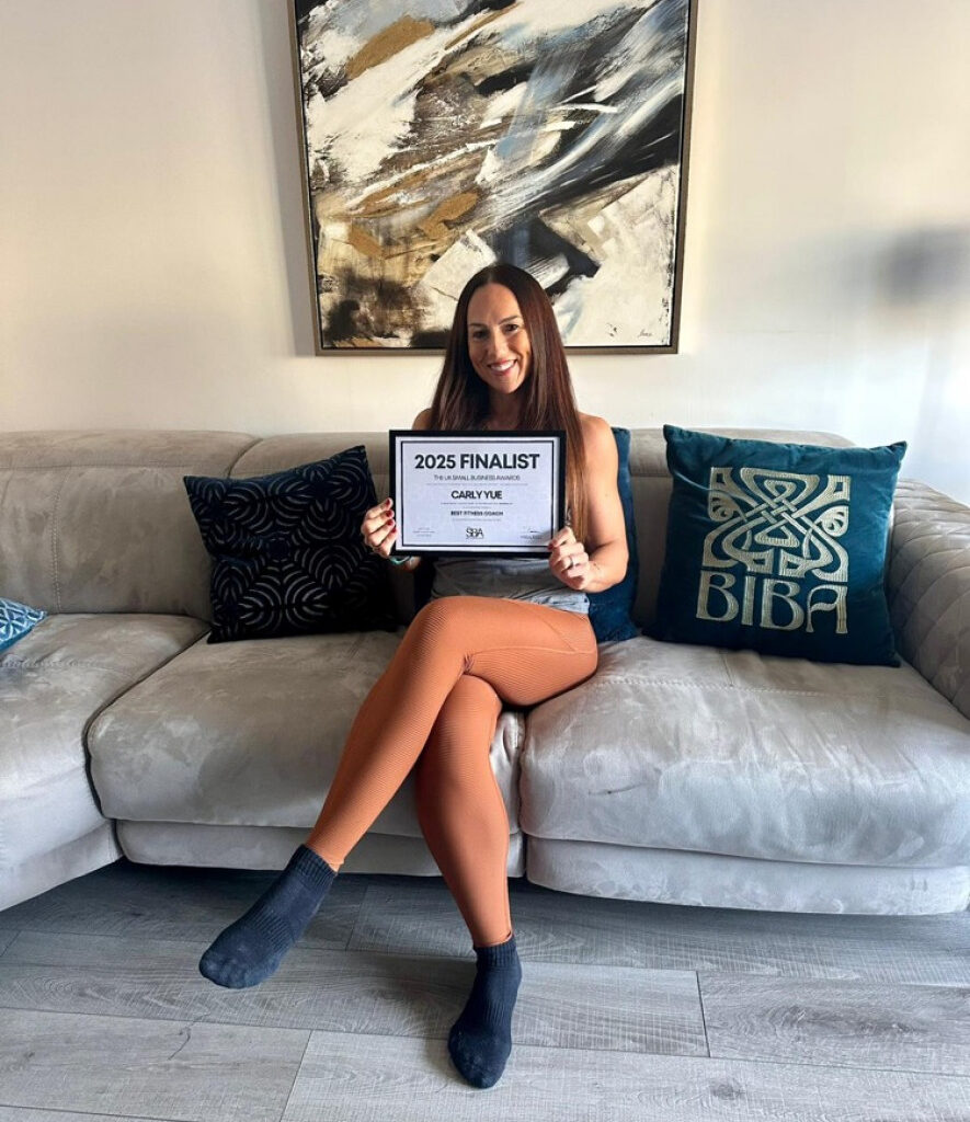 Fitness coach celebrates finalist success