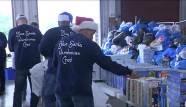 Applications now open to receive gifts from SAPD’s Blue Santa program