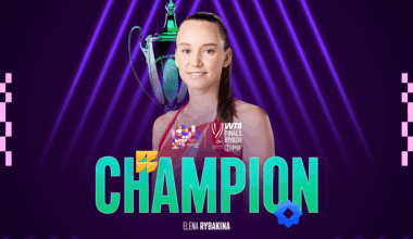 Catching up with WTA Finals champion Elena Rybakina