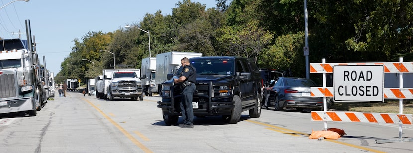 Forest Park Boulevard around Hawthorn Avenue is closed for filming of Lioness on Oct. 29,...
