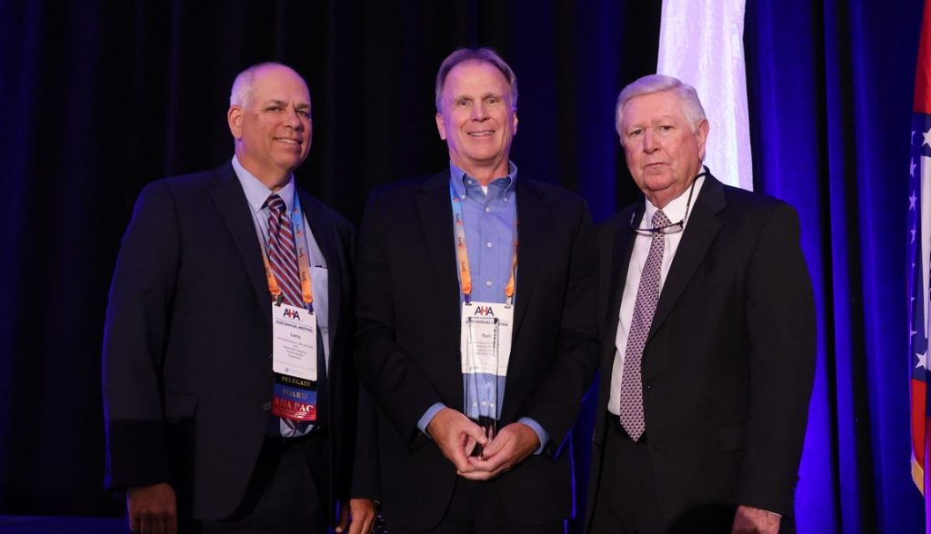 Baxter Health CEO Ron Peterson receives top Arkansas Hospital Association honor