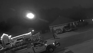 Apparent meteor captured on Gulfport security cam; Leonid Meteor shower peaks this weekend