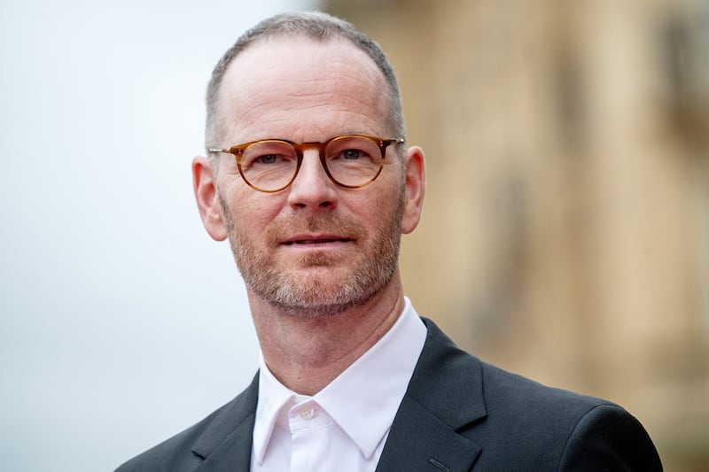 Joachim Trier attends the "Sentimental Value" red carpet during the 73rd San Sebastian International Film Festival on Sept. 20, 2025 in San Sebastian, Spain.