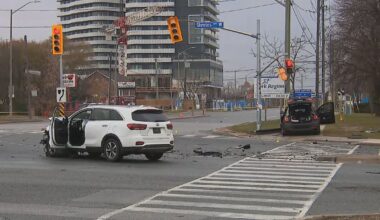 Gunfire evidence found after collision in North York