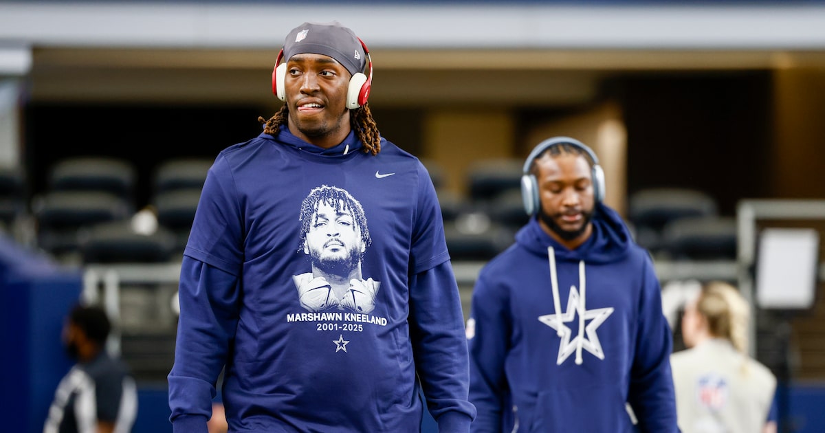 Cowboys LT Tyler Guyton dealing with high ankle sprain, could miss game vs. Chiefs