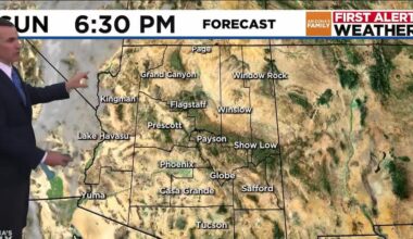 Phoenix area to see high temps in mid-80s soon