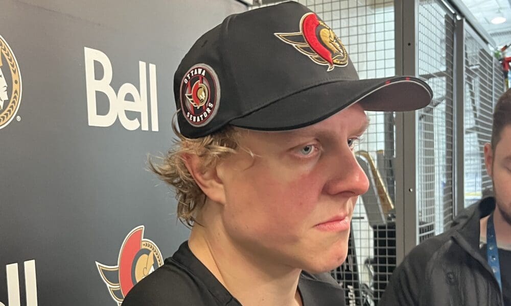 Zetterlund Misses Eklund, Has Grown Up After Sharks-Senators Trade