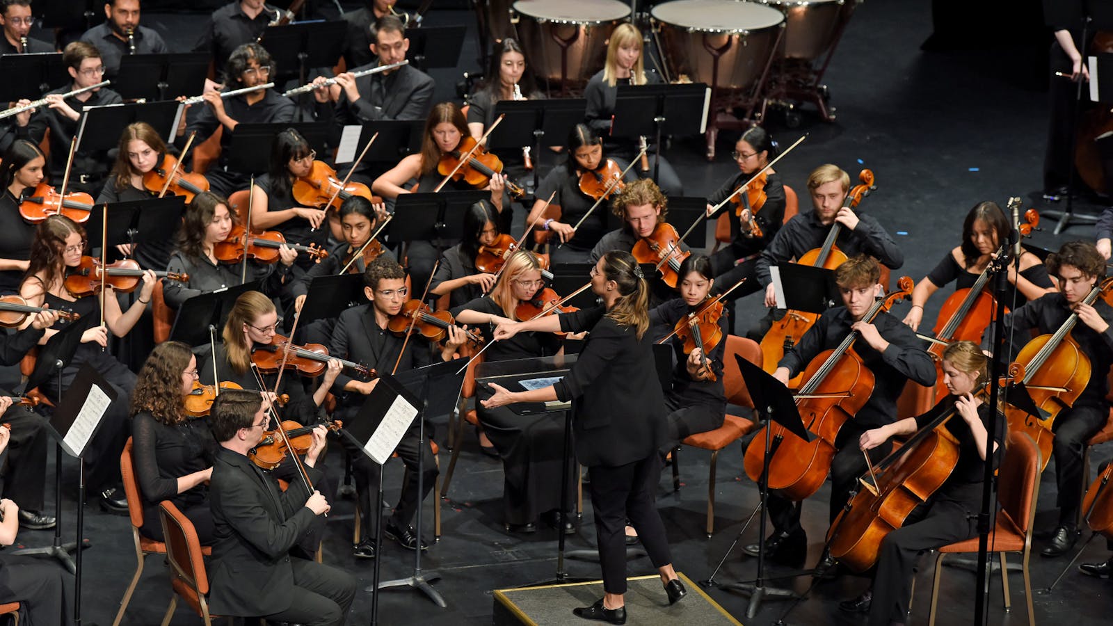 The power of the ASU Philharmonia Orchestra is all in the music