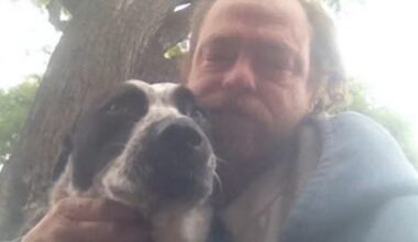 Family reunites with victim's dog after man found dead under Houston bridge