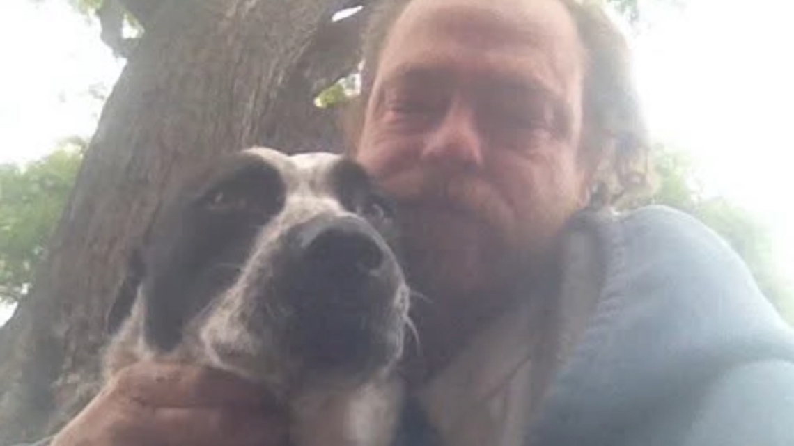 Family reunites with victim's dog after man found dead under Houston bridge