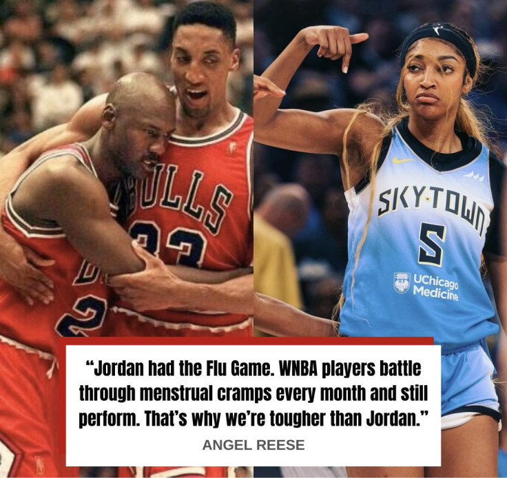 Alleged Angel Reese claim