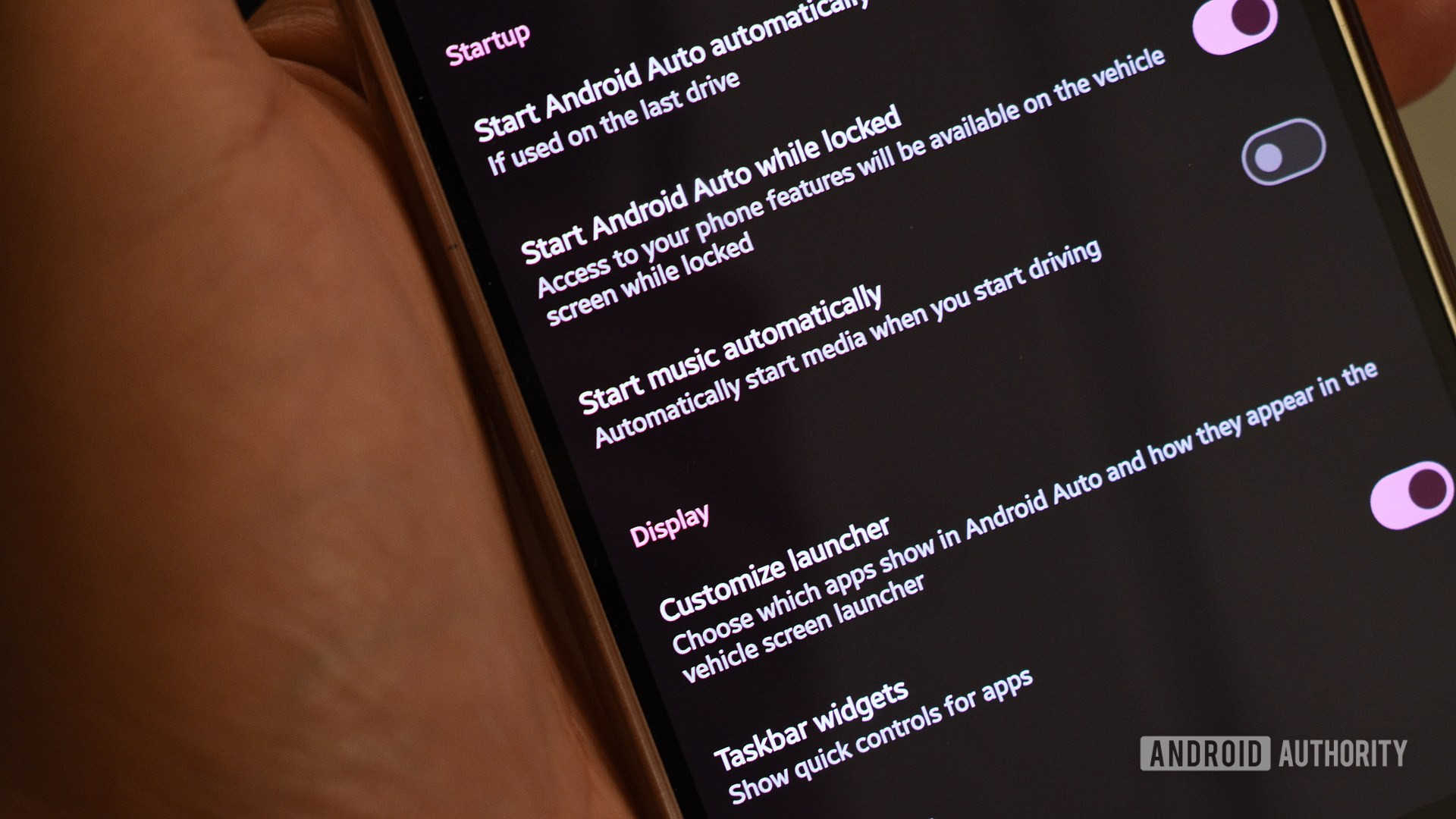 android auto start music automatically settings 1