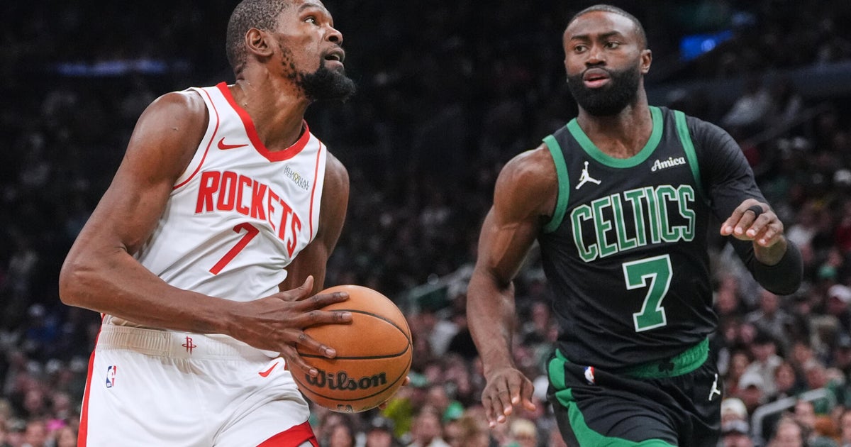 Durant scores 26, Houston Rockets rout Boston Celtics 128-101