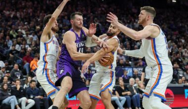 OKC's Hartenstein has 33 points as Thunder rout Kings 132-101