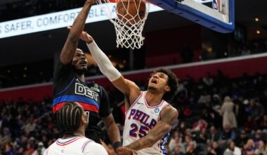 Detroit Pistons win 9th straight game, beating Philadelphia 76ers 114-105