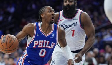 Tyrese Maxey, Philadelphia 76ers rally to beat Los Angeles Clippers as Paul George makes season debut