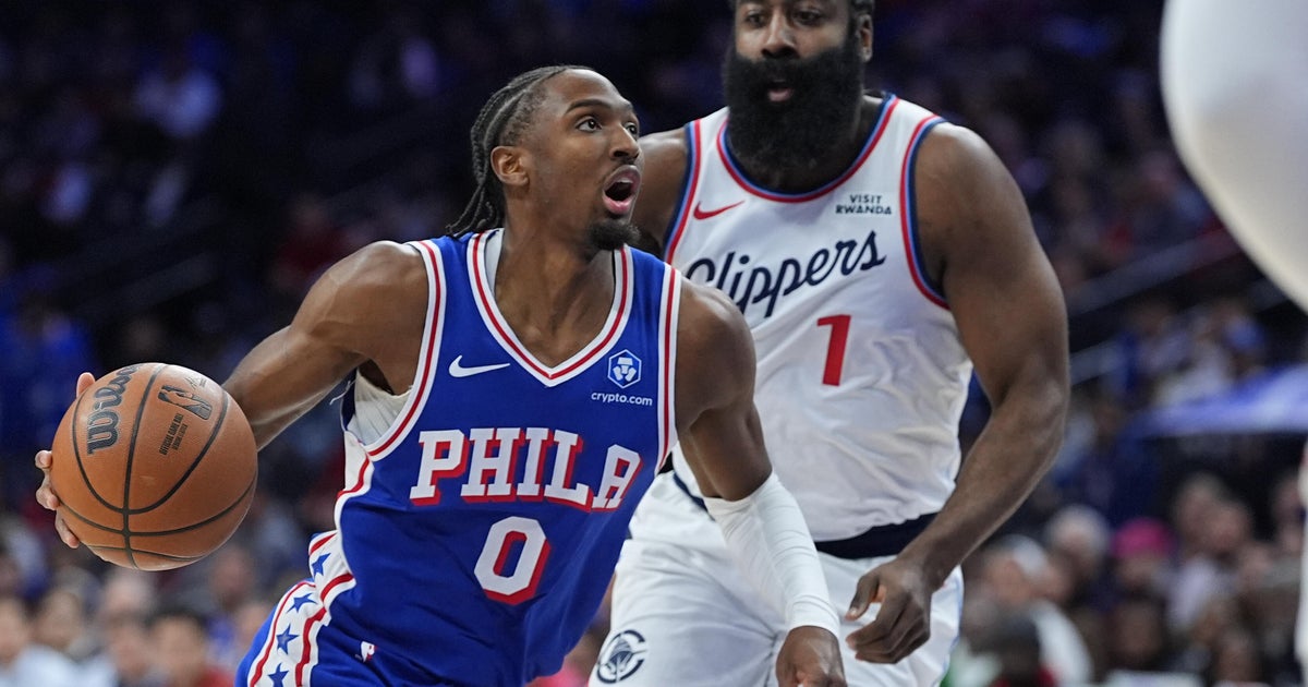 Tyrese Maxey, Philadelphia 76ers rally to beat Los Angeles Clippers as Paul George makes season debut