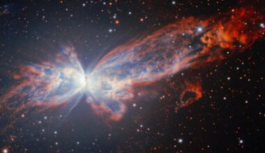 Cosmic butterfly seen in stunning new image captured by telescope in Chile