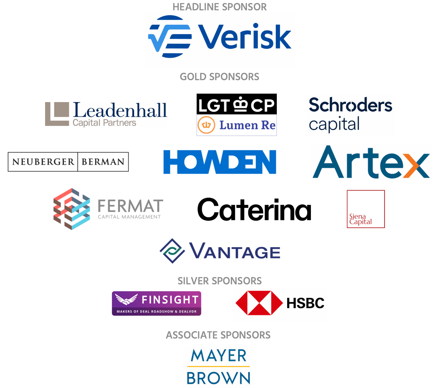 Artemis insurance linked securities conference sponsors