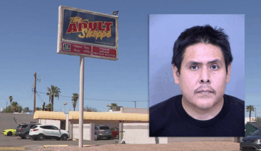 Man sentenced for leaving kids in hot car outside Phoenix adult shop