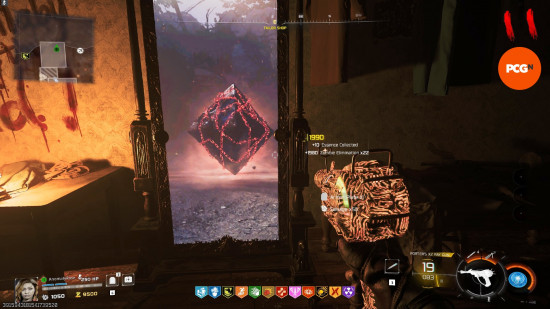 A strange mirror shows a portal-like image in the BO7 Ashes of the Damned main quest easter egg.